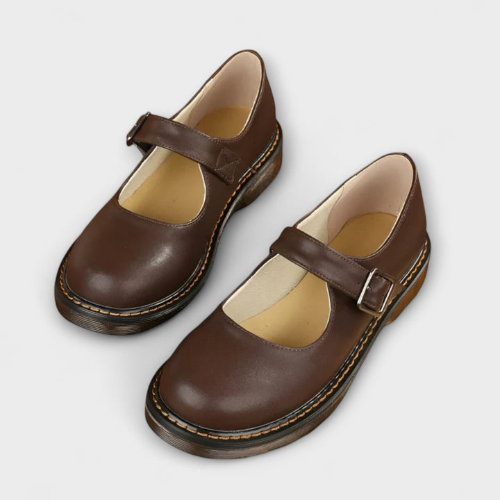 Mary Jane-skor för kvinnor | Chunky Sole Justerbar Spänne