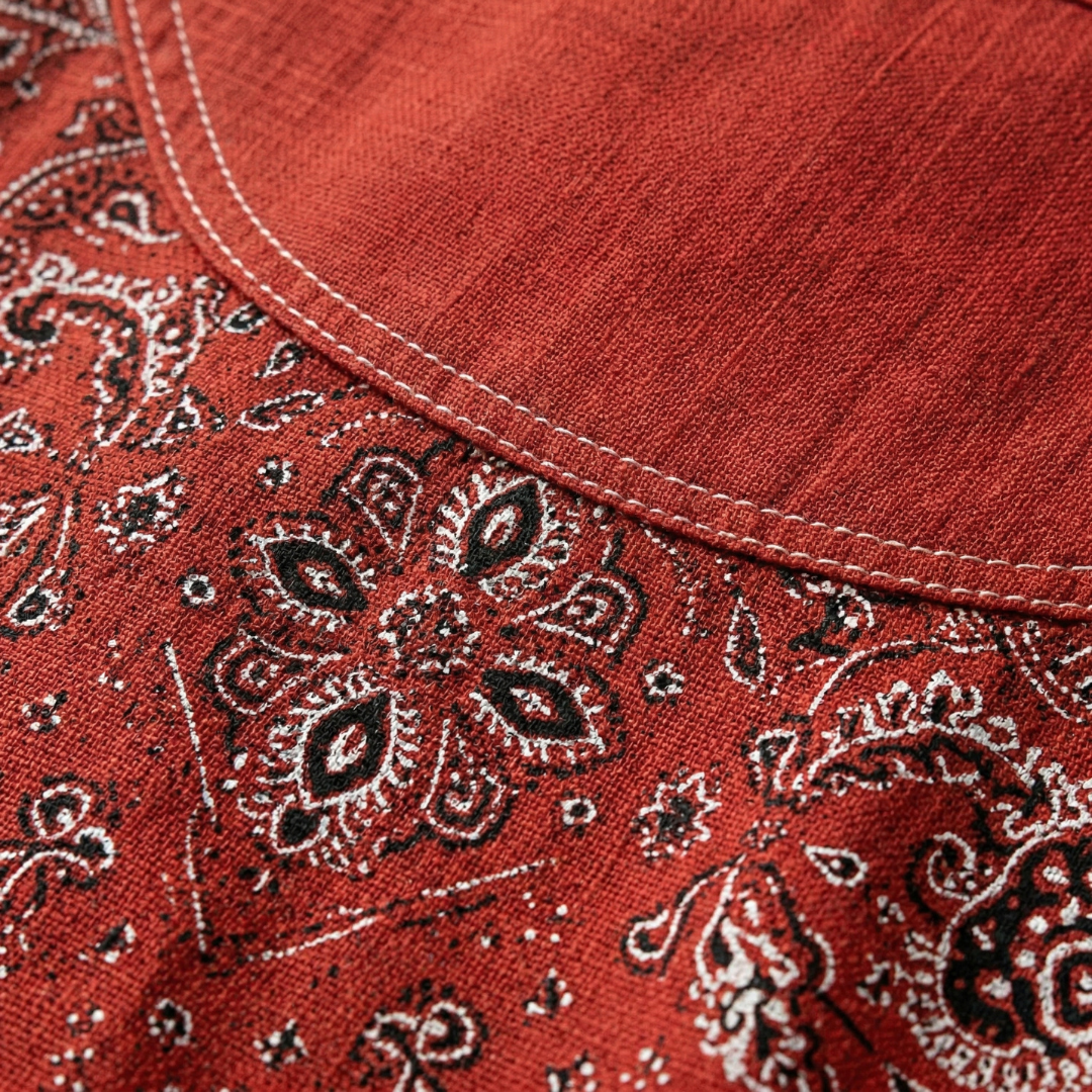 Kvinnors Blus | Långärmad Paisley