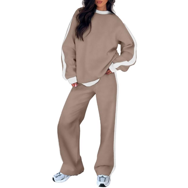 Kvinnors Tvådelade Set  | Sweatshirt och Byxor