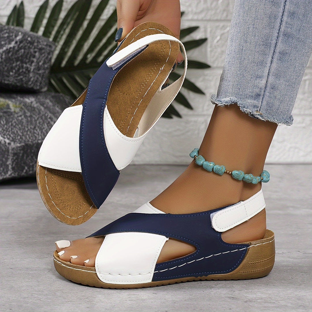 Sandaler för kvinnor | Öppen tå Slingback-sko