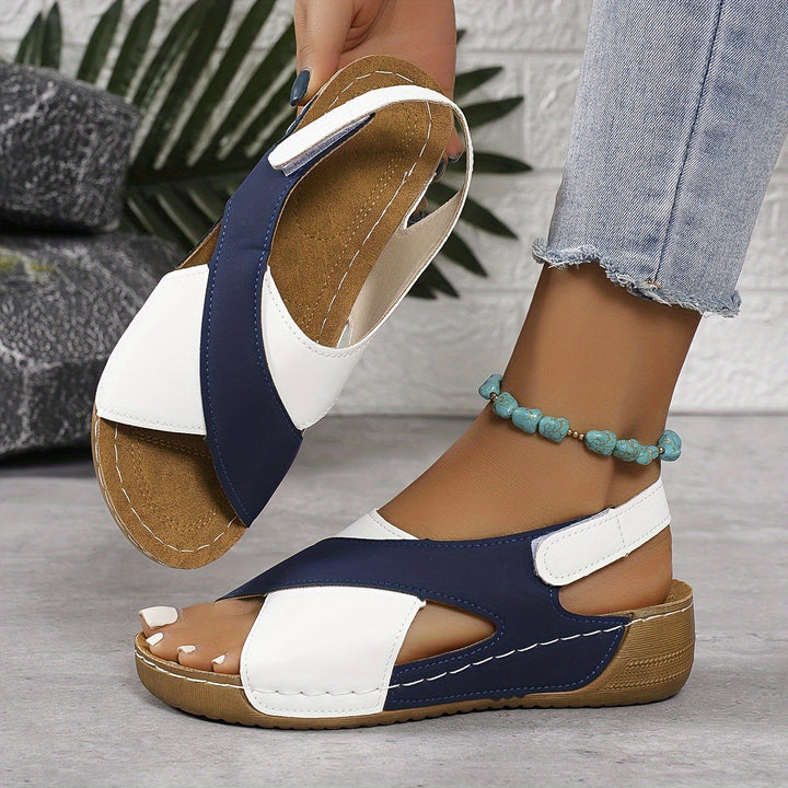 Sandaler för kvinnor | Öppen tå Slingback-sko