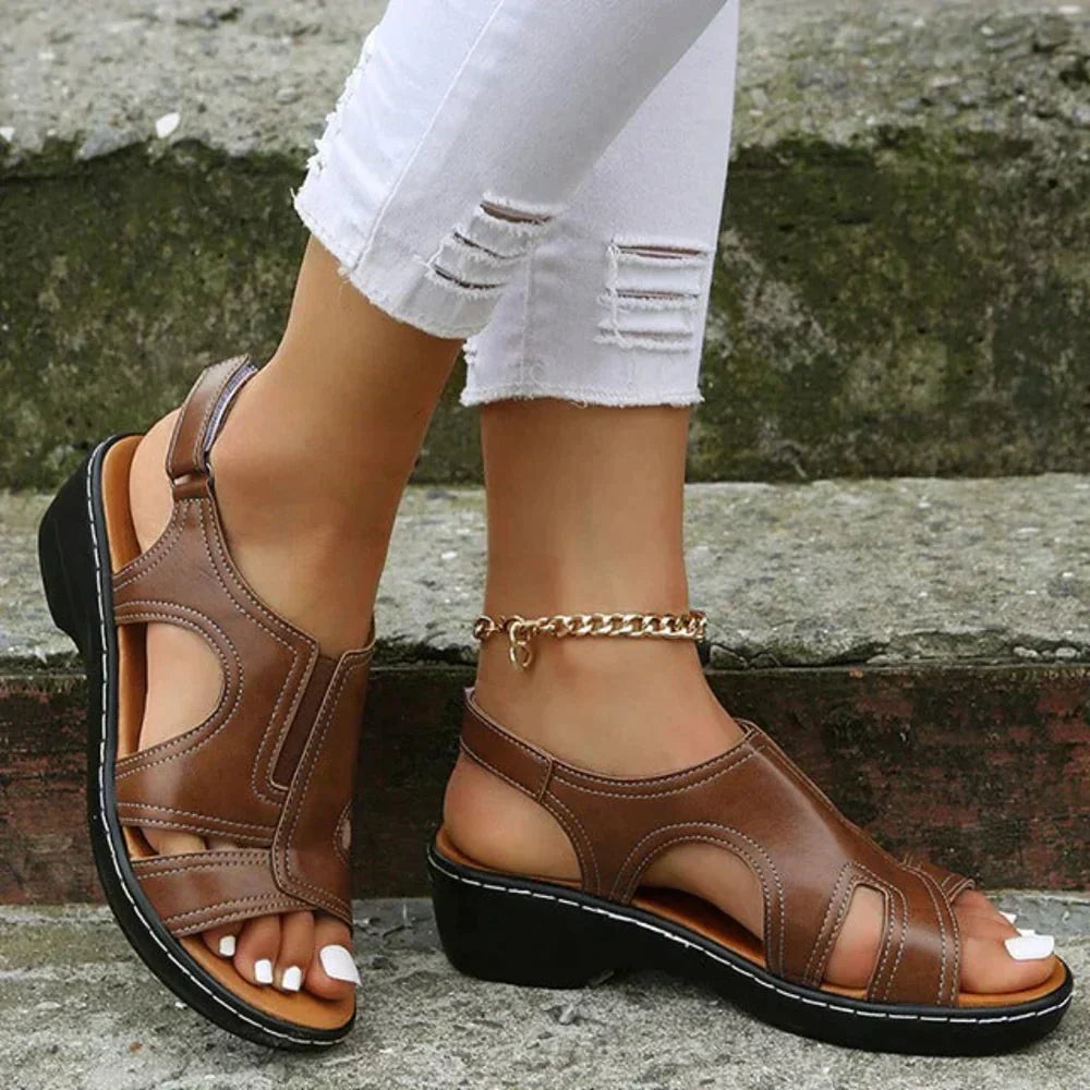 Sandaler För Kvinnor | Öppen Tå Slingback Klack