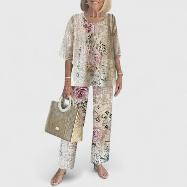 Kvinnors Koordinerad Set | Vidbenig Blommig
