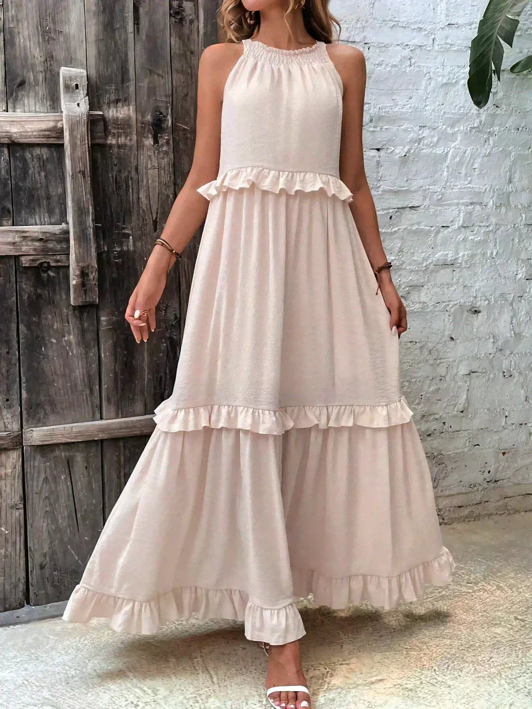 Kvinnors Klänning | Lagerdesign Maxi