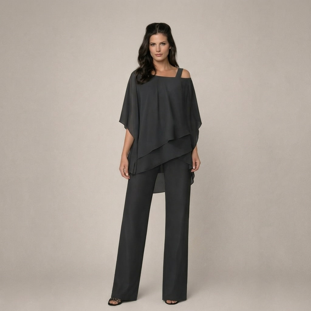 Kvinnors Tvådelade Set | Off-Shoulder Sommar