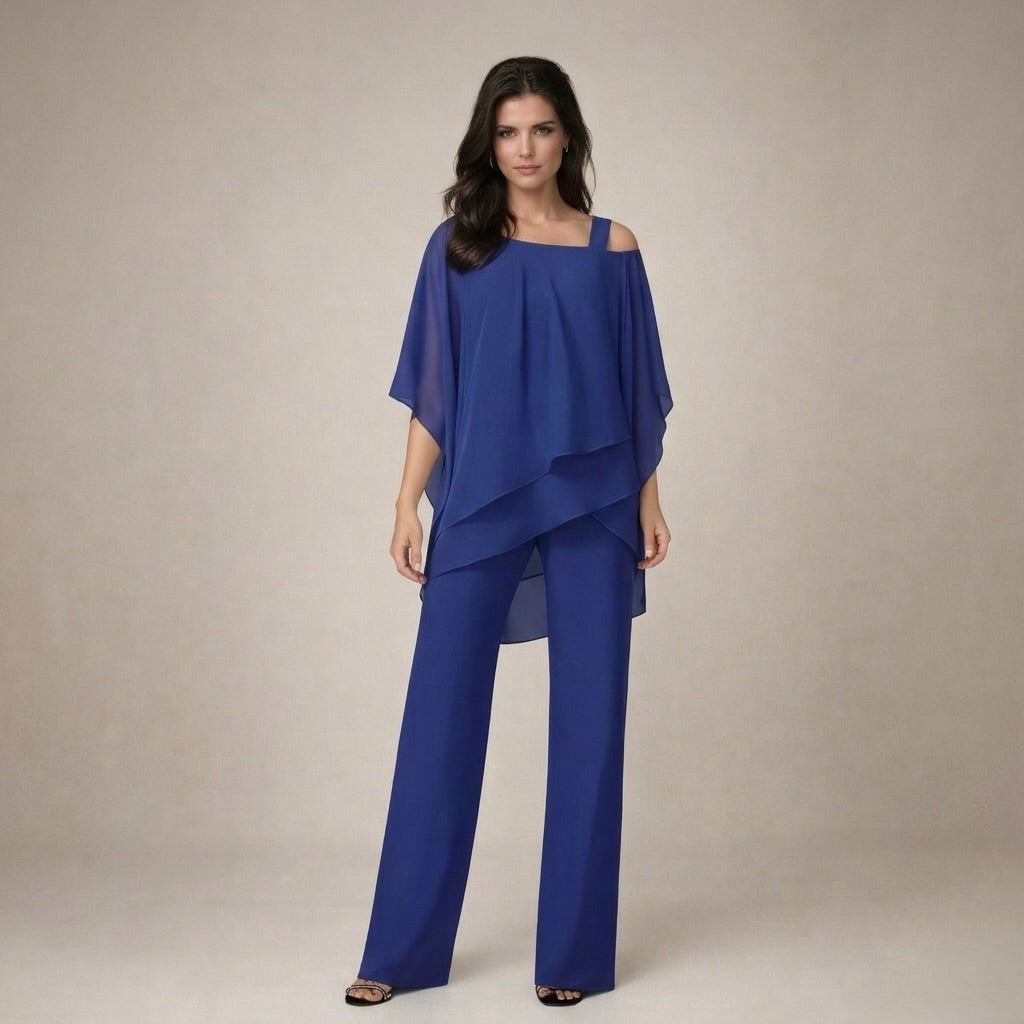 Kvinnors Tvådelade Set | Off-Shoulder Sommar