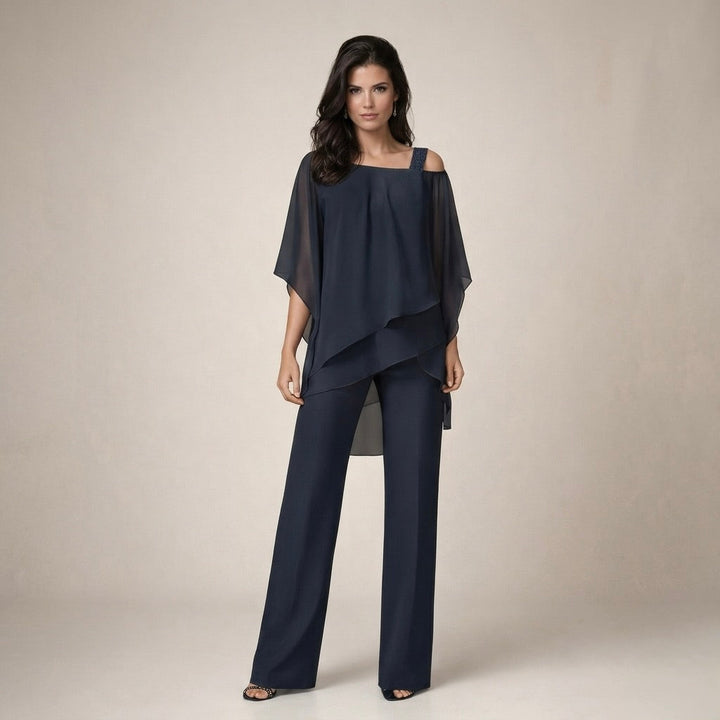 Kvinnors Tvådelade Set | Off-Shoulder Sommar