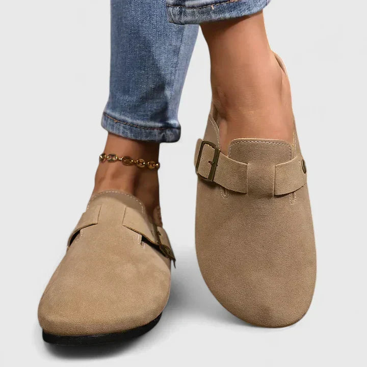 Loafers för kvinnor | Spännbandsdesign