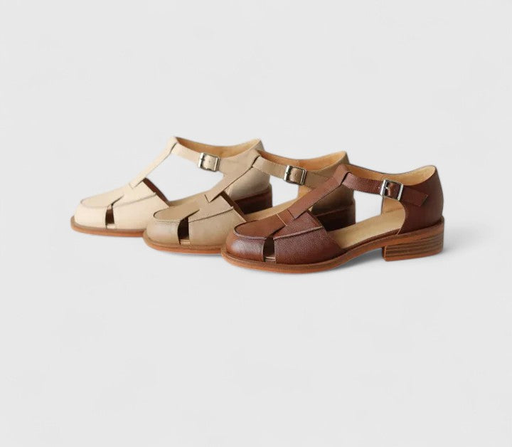 Sandaler för kvinnor | Stängd tå T-rem