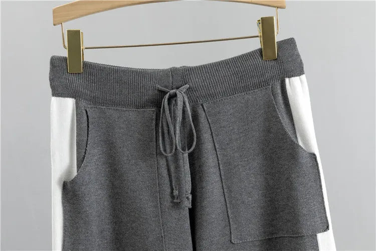 Damträningsdräkt | Långärmad Topp och Joggingbyxor