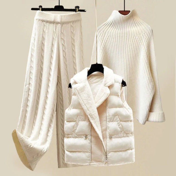 Kvinnors Tre-Delade Set | Lagerdesign