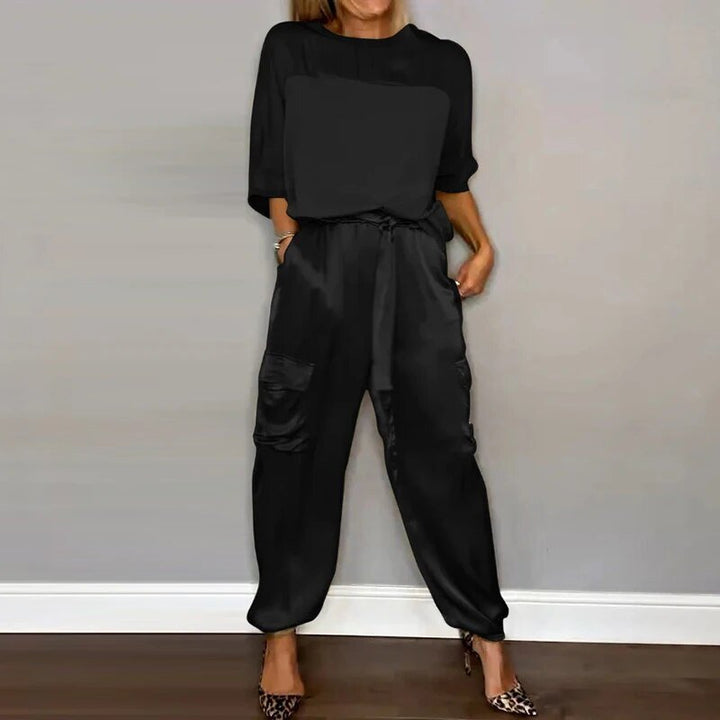 Kvinnors Outfit Set | Utility Pocket Byxor