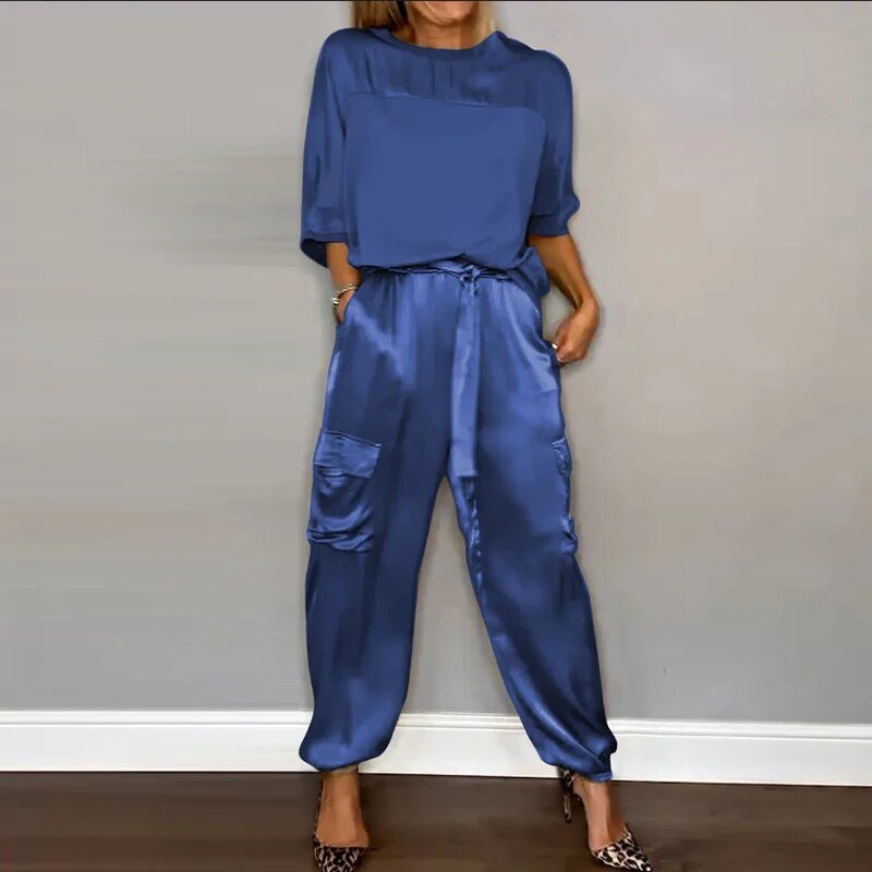 Kvinnors Outfit Set | Utility Pocket Byxor