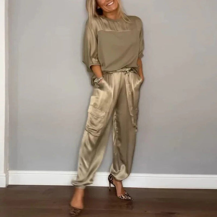 Kvinnors Outfit Set | Utility Pocket Byxor