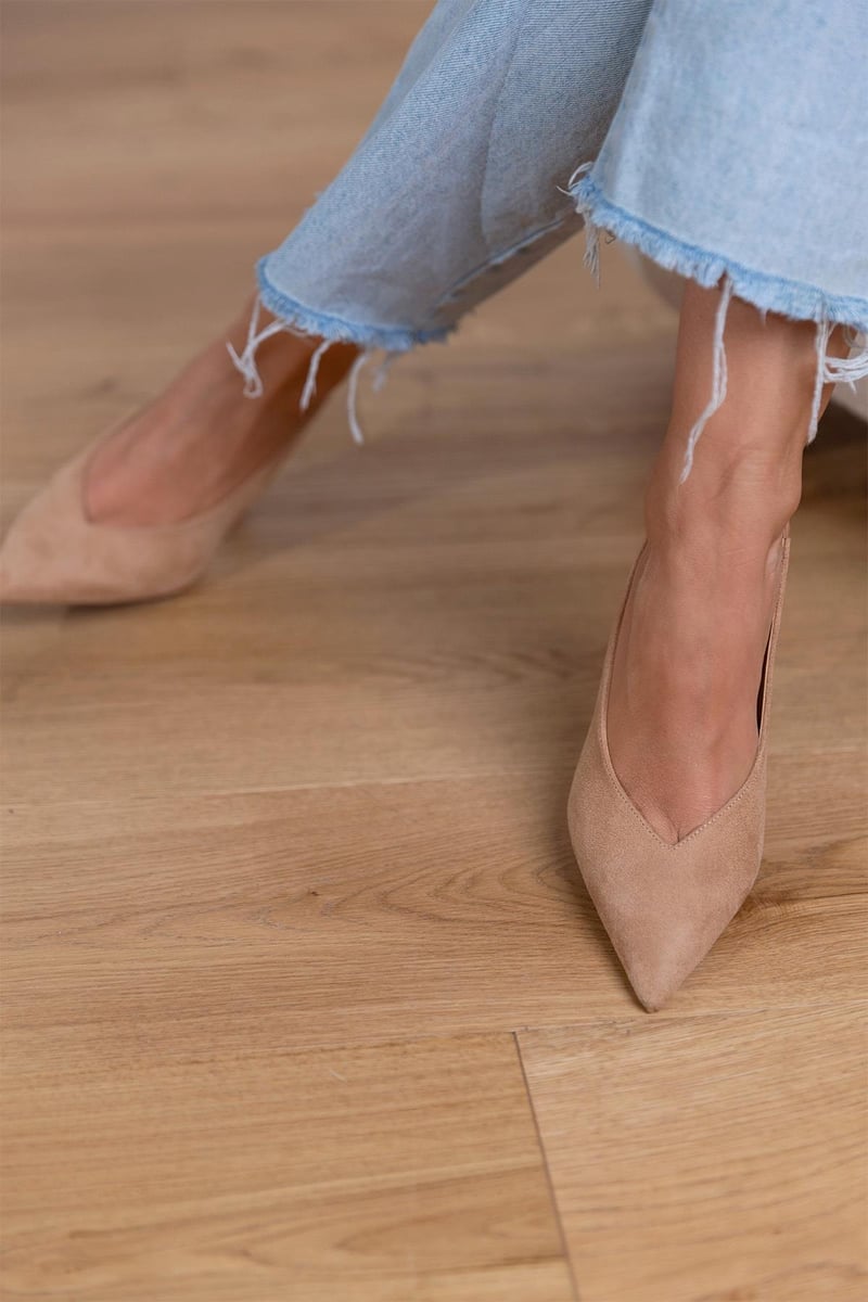Slingback Klackar för Kvinnor | Spetsig Tå