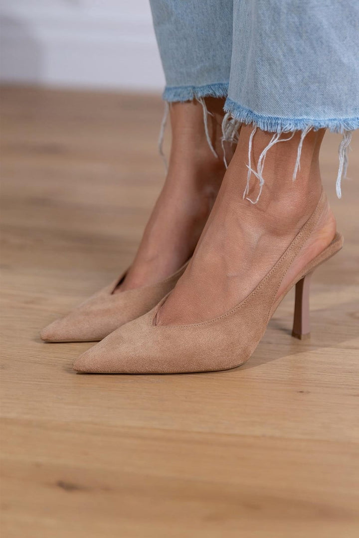 Slingback Klackar för Kvinnor | Spetsig Tå