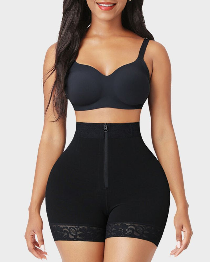 Shapewear För Kvinnor | Högmidjad Bodysuit Shorts