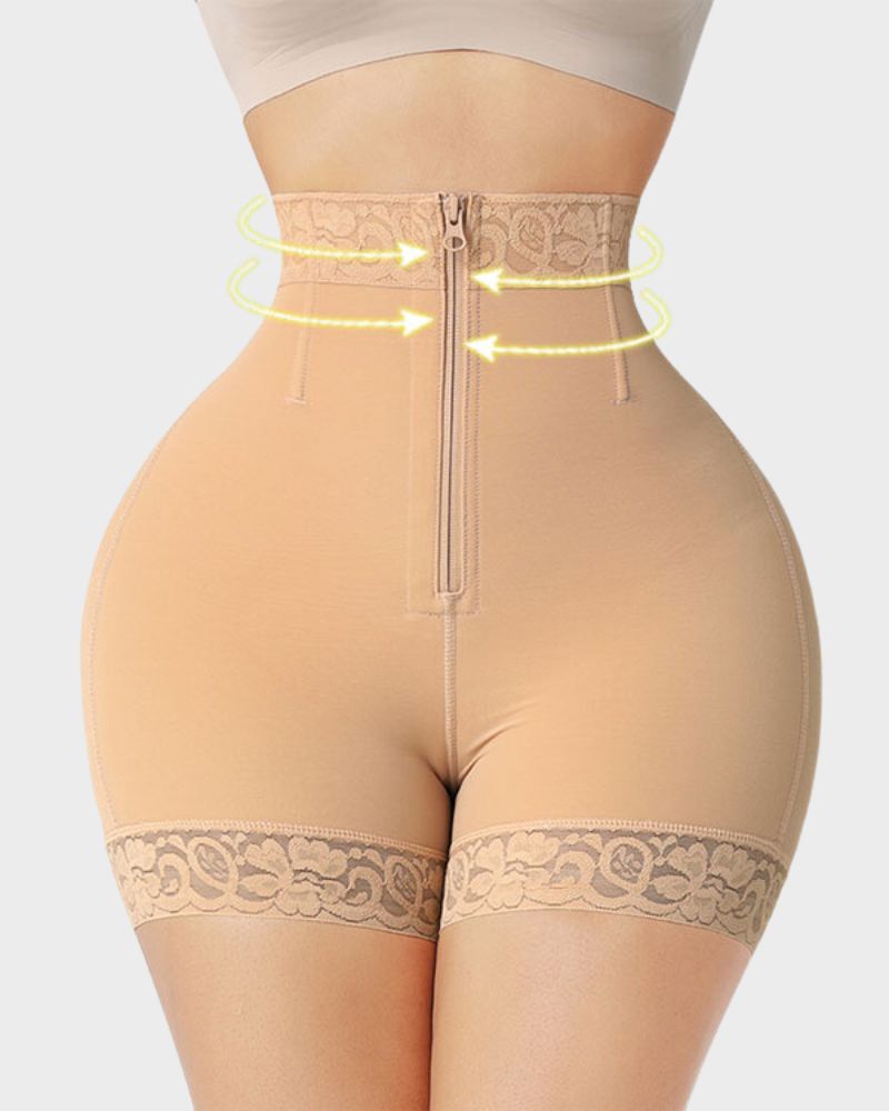 Shapewear För Kvinnor | Högmidjad Bodysuit Shorts