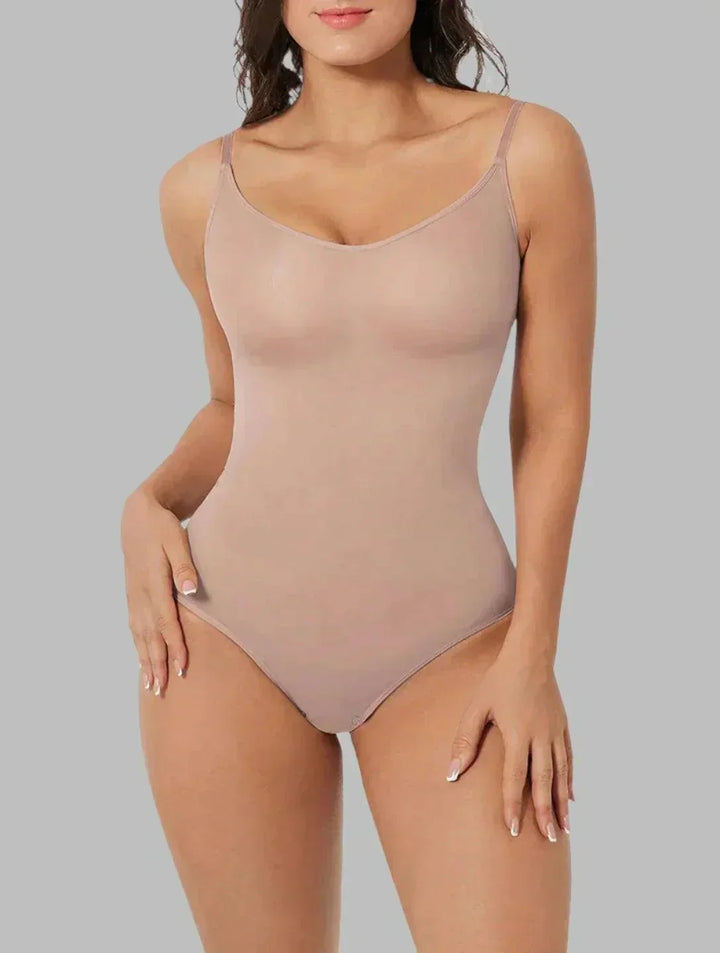 Shapewear För Kvinnor | Justerbar Axelbands Bodysuit