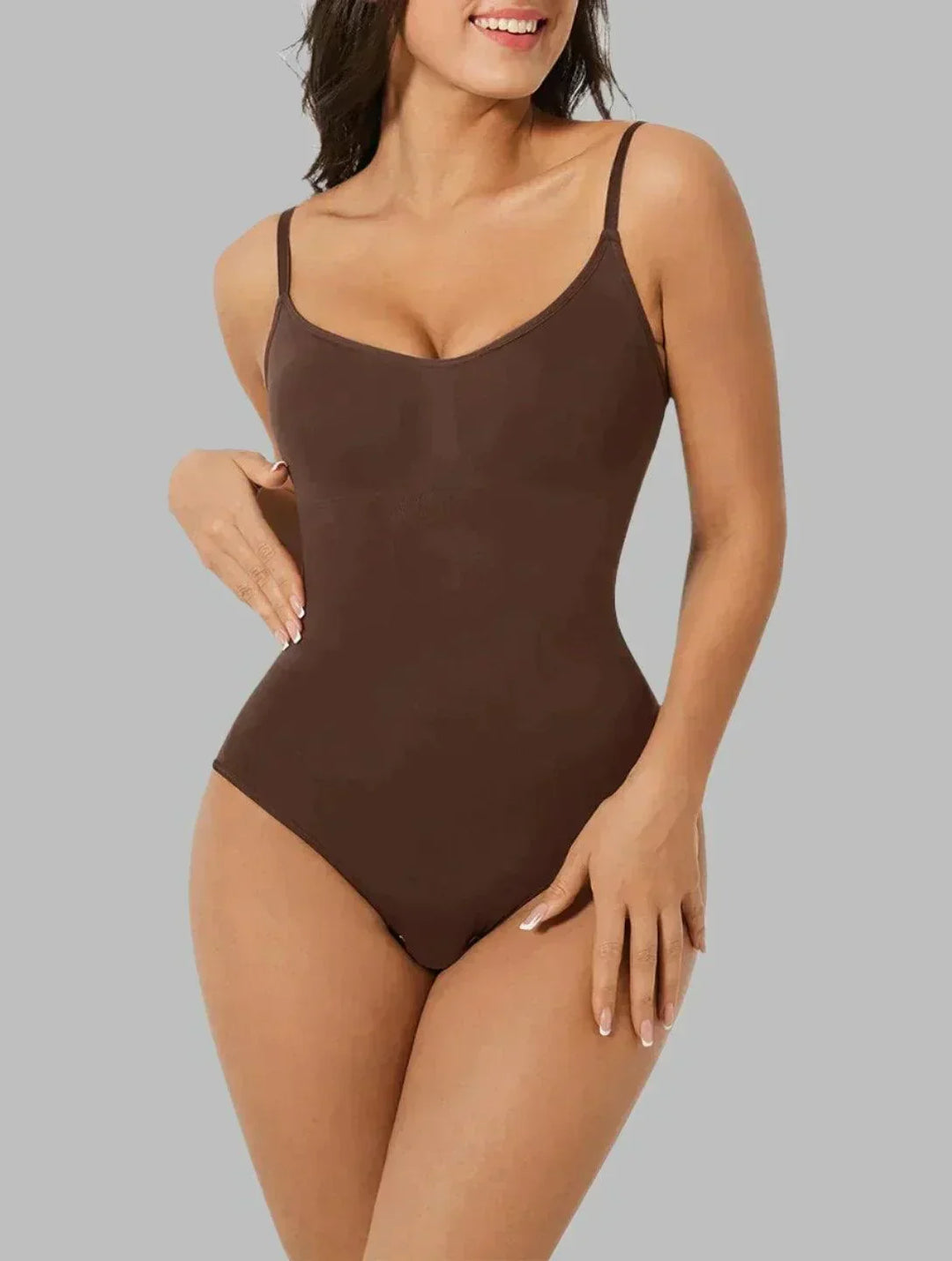 Shapewear För Kvinnor | Justerbar Axelbands Bodysuit