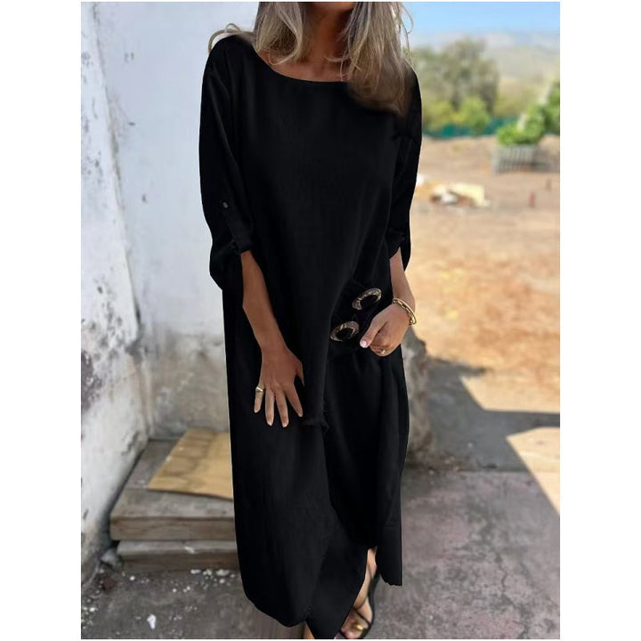 Kvinnors Matchande Set | Asymmetrisk Topp Vidbyxa