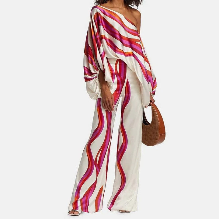 Kvinnors Tvådelade Set | Off-Shoulder