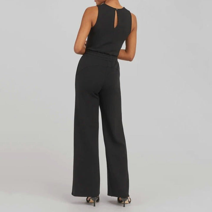Kvinnors Jumpsuit | Knyt Midja Hel Längd Klipp