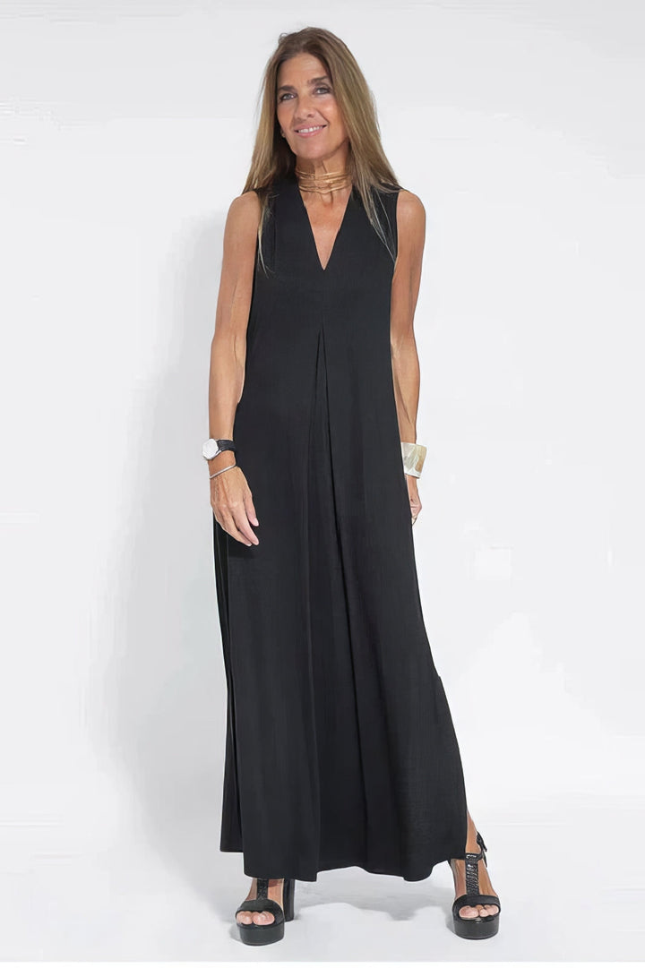 Kvinnors Klänning | Lager Maxi med Cardigan